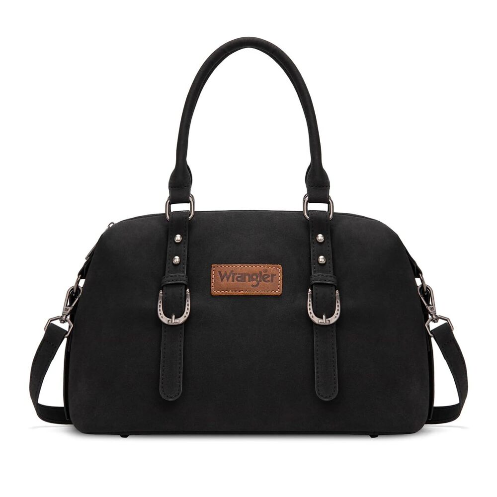 Wrangler Suede Bag Top Handle Purse Hobo Shoulder Satchel Handbags Suede Doctor